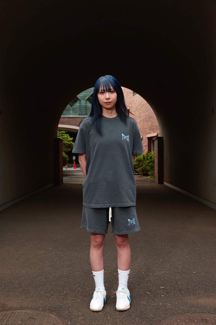 Twelve equal setup simple half pants